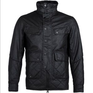 Barbour Wax Black International Jacket. (Medium)